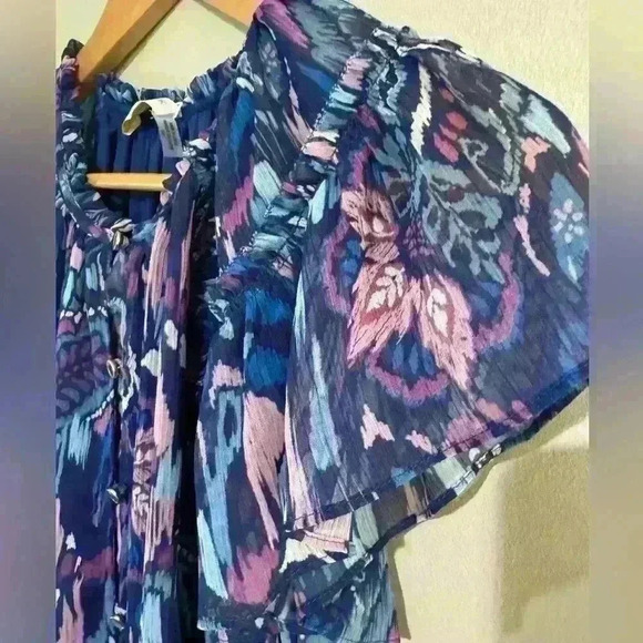 RAMY BROOK - Lola Printed Crew Neck Blouse - Picture 9 of 10